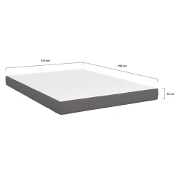 IDMarket Matelas 140 x 190 cm à mémoire de forme STELLA épaisseur 16 cm Sale