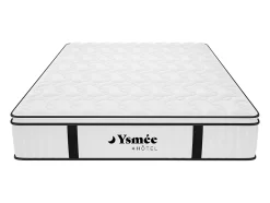 Vente-unique Matelas 180 x 200 cm anti-feu ressorts ensachés et surmatelas intégré ép.28cm - DELICE de YSMÉE HÔTEL Online