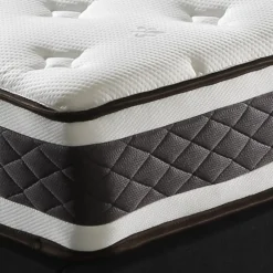 Meubletmoi Matelas 140 x 190 cm avec ressorts ensachés - DOUX RÊVES