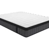 Vente-unique Matelas 160 x 200 cm hybride ressorts ensachés 7 zones et gel à mémoire de forme ép.25cm - TOLCA de YSMÉE
