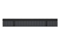 Vente-unique Matelas 160 x 200 cm hybride ressorts ensachés 7 zones et gel à mémoire de forme ép.25cm - TOLCA de YSMÉE
