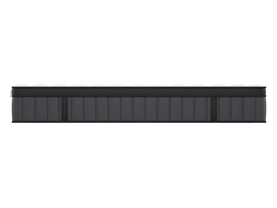 Vente-unique Matelas 160 x 200 cm hybride ressorts ensachés 7 zones et gel à mémoire de forme ép.25cm - TOLCA de YSMÉE