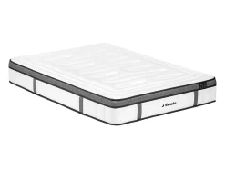Vente-unique Matelas 160 x 200 cm hybride ressorts ensachés 7 zones et mémoire de forme ép.30cm - OLIANE de YSMÉE Discount