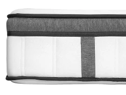 Vente-unique Matelas 160 x 200 cm hybride ressorts ensachés 7 zones et mémoire de forme ép.30cm - OLIANE de YSMÉE Discount