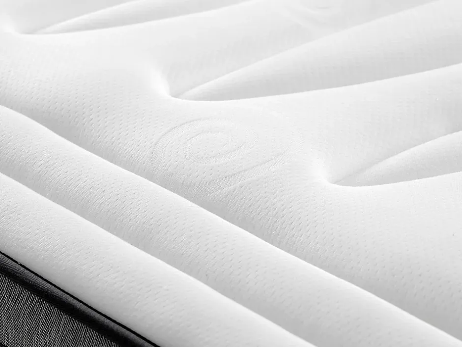 Vente-unique Matelas 160 x 200 cm hybride ressorts ensachés 7 zones et mémoire de forme ép.30cm - OLIANE de YSMÉE Discount