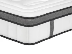 Vente-unique Matelas 160 x 200 cm hybride ressorts ensachés 7 zones et mémoire de forme ép.30cm - OLIANE de YSMÉE Discount