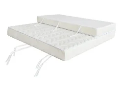 Vente-unique Matelas 140 x 190 cm mousse BZ aloe vera ép.12cm - FIESTA de NATUREA