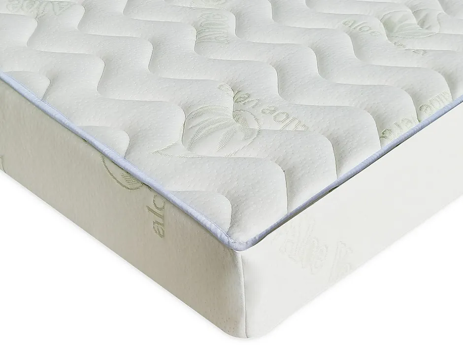 Vente-unique Matelas 140 x 190 cm mousse BZ aloe vera ép.12cm - FIESTA de NATUREA