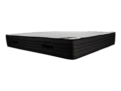 Vente-unique Matelas 160 x 200 cm mousse et coutil bambou ép.25cm - BERENDI de NATUREA