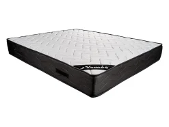 Vente-unique Matelas 140 x 190 cm ressorts ensachés 7 zones et mémoire de forme ép.24cm - MERISI de YSMÉE