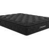 Vente-unique Matelas 140 x 190 cm ressorts ensachés surmatelas intégré ép.28cm - BLACK DREAM de YSMÉE