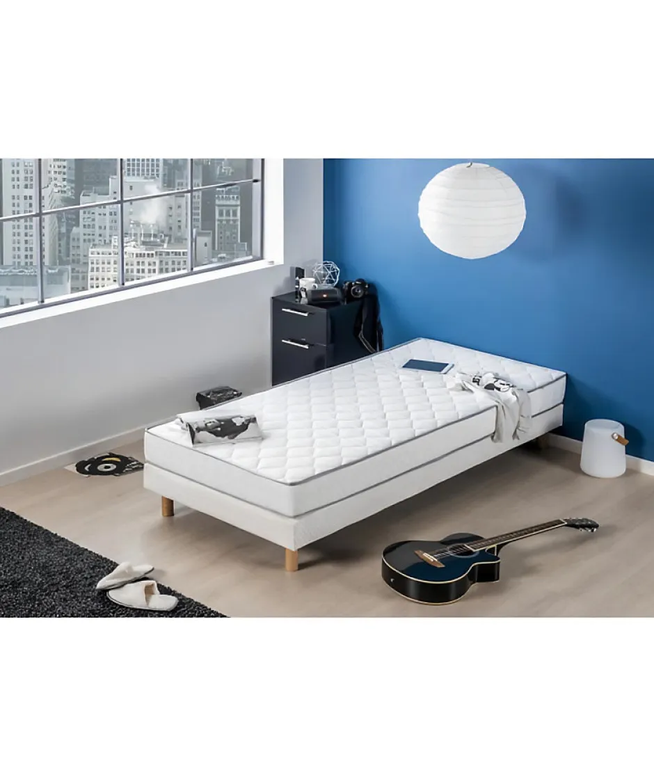 Deko Dream Matelas 90 x 200 - Epaisseur 16 cm - Mousse - Confort ferme - KIVA