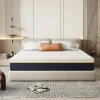 Teeno Matelas adulte double en mousse, 140x200 cm, 21 cm d'épaisseur