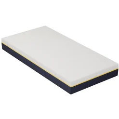 Teeno Matelas Adulte 90x190 cm, Épaisseur 21 cm, Mousse à Mémoire + Fibres de Charbon de Bambou
