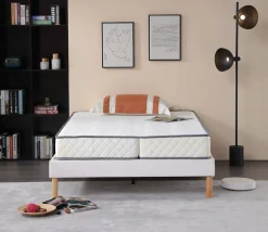 King Of Dreams Matelas clic clac - 140x190 - 10 cm hauteur - soutien ferme - confort optimal - usage quotidien