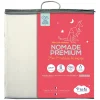 P’Tit Lit Matelas de Voyage Bébé - 60x120 cm - Pliant - Epaisseur 7 cm : Moelleux et confortable - Idéal pour couchage d'appoint