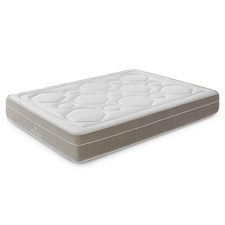 Monarch Matelas Deluxe Confort - Ressorts Ensachés Taille 180 x 160 cm Hauteur 26 cm Sale