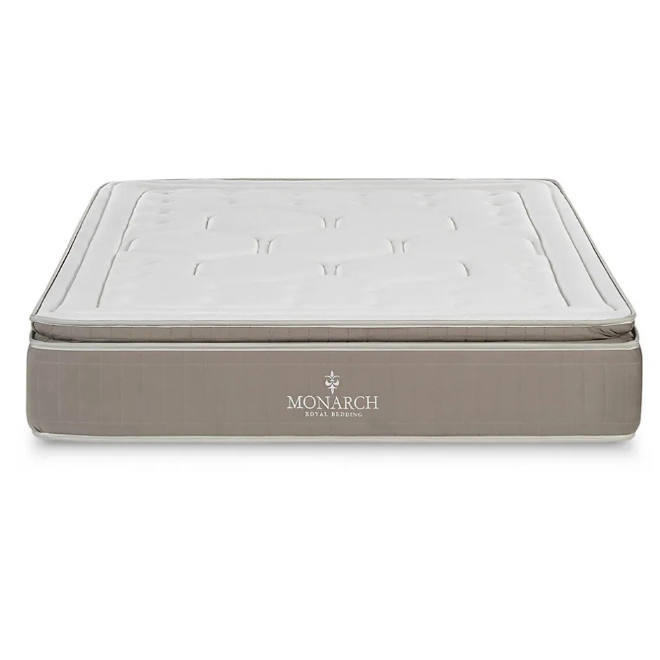 Monarch Matelas Deluxe Crown - Ressorts Ensachés Taille 190 x 140 cm Hauteur 28 cm