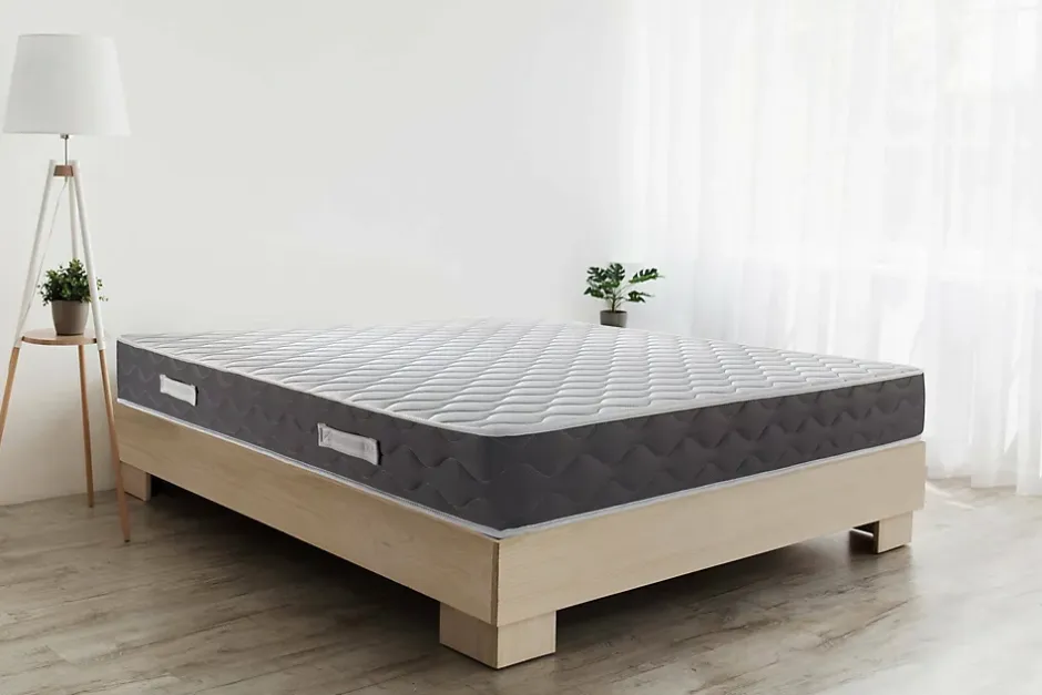 Talamo Italia Matelas double Davanz, matelas en mousse à mémoire de forme, matelas ergonomique, matelas à ressorts ensachés, 140x190xh28 cm Outlet