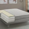 Talamo Italia Matelas double Dgiudic, orthopédique en mousse à mémoire de forme et microressorts ensachés,, 120x190h37 cm Clearance