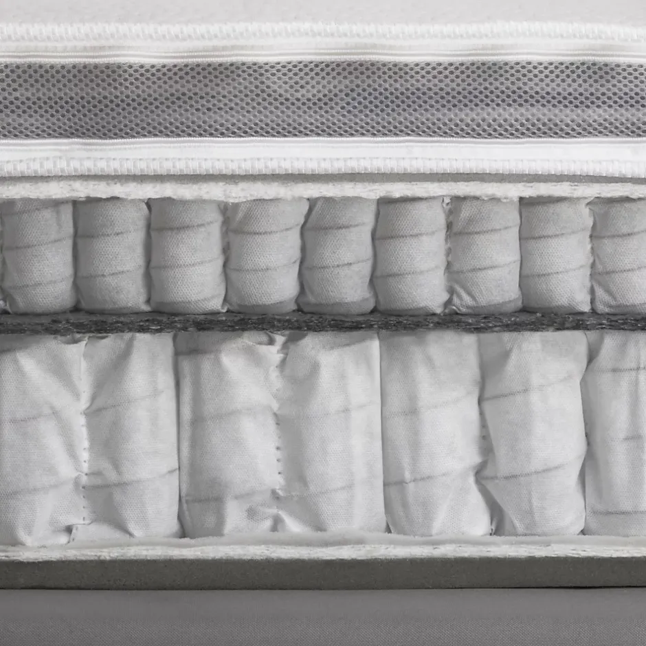 Talamo Italia Matelas double Dgiudic, orthopédique en mousse à mémoire de forme et microressorts ensachés,, 120x190h37 cm Clearance