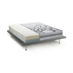 Talamo Italia Matelas double Dmelos, matelas en mousse à mémoire de forme et Waterfoam, anti-acariens et hypoallergénique, 160x190h 22 cm Best