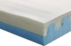 Talamo Italia Matelas double Dmelos, matelas en mousse à mémoire de forme et Waterfoam, anti-acariens et hypoallergénique, 160x190h 22 cm Best