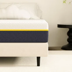 Teeno Matelas double en mousse à mémoire de forme, 140 x 190 cm, épaisseur 17 cm New
