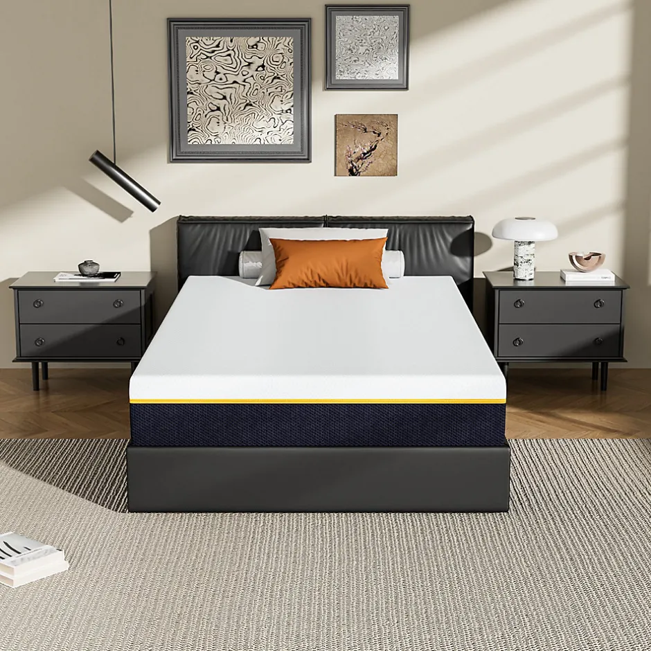 Teeno Matelas en mousse à mémoire de forme 90 x 190 cm , épaisseur 21 cm Clearance