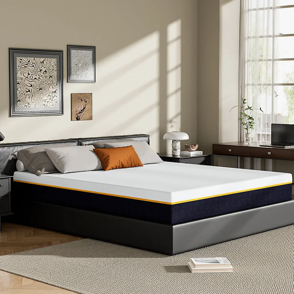 Teeno Matelas en mousse à mémoire de forme 140 x200 cm , épaisseur 21 cm