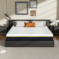 Teeno Matelas en mousse à mémoire de forme 140 x200 cm , épaisseur 21 cm