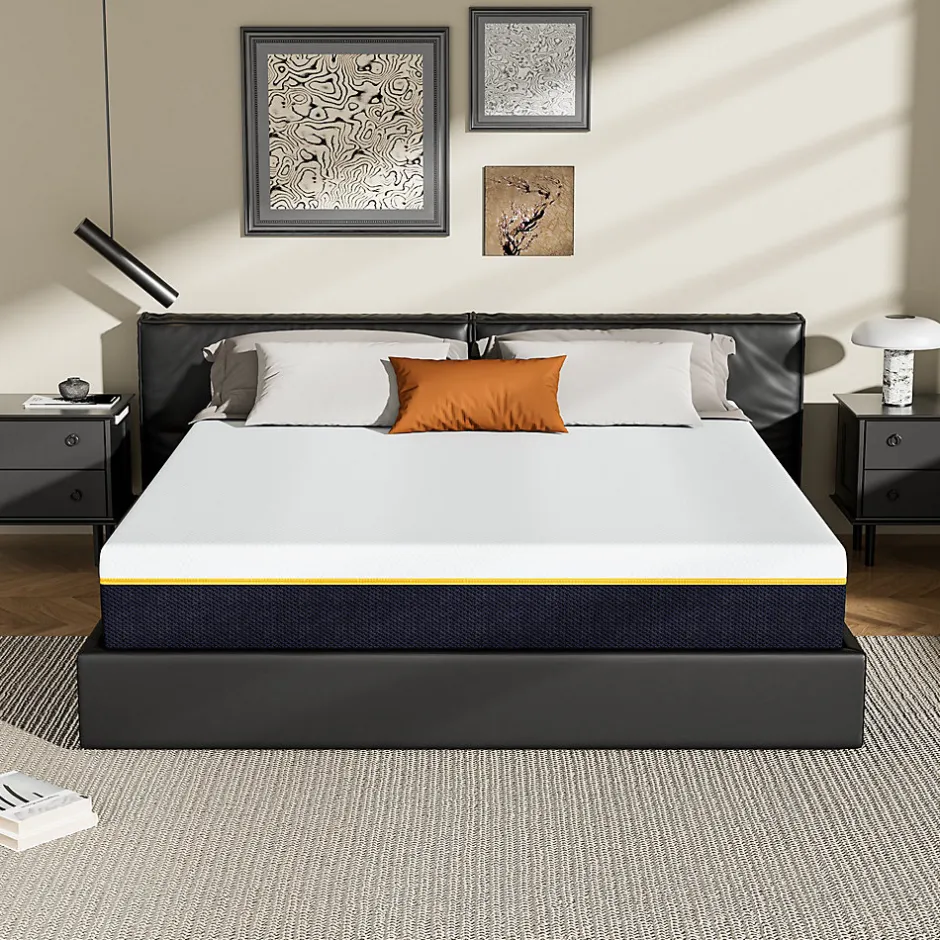 Teeno Matelas en mousse à mémoire de forme 140 x200 cm , épaisseur 21 cm