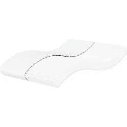 Vidaxl Matelas en mousse blanc 180x210 cm dureté H2 H3 Hot