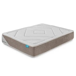 Leafsleep Matelas en mousse Cloud Graph 180 x 105 cm, hauteur 28 cm. Tencel et graphène pour régulation thermique et soutien ergonomique.