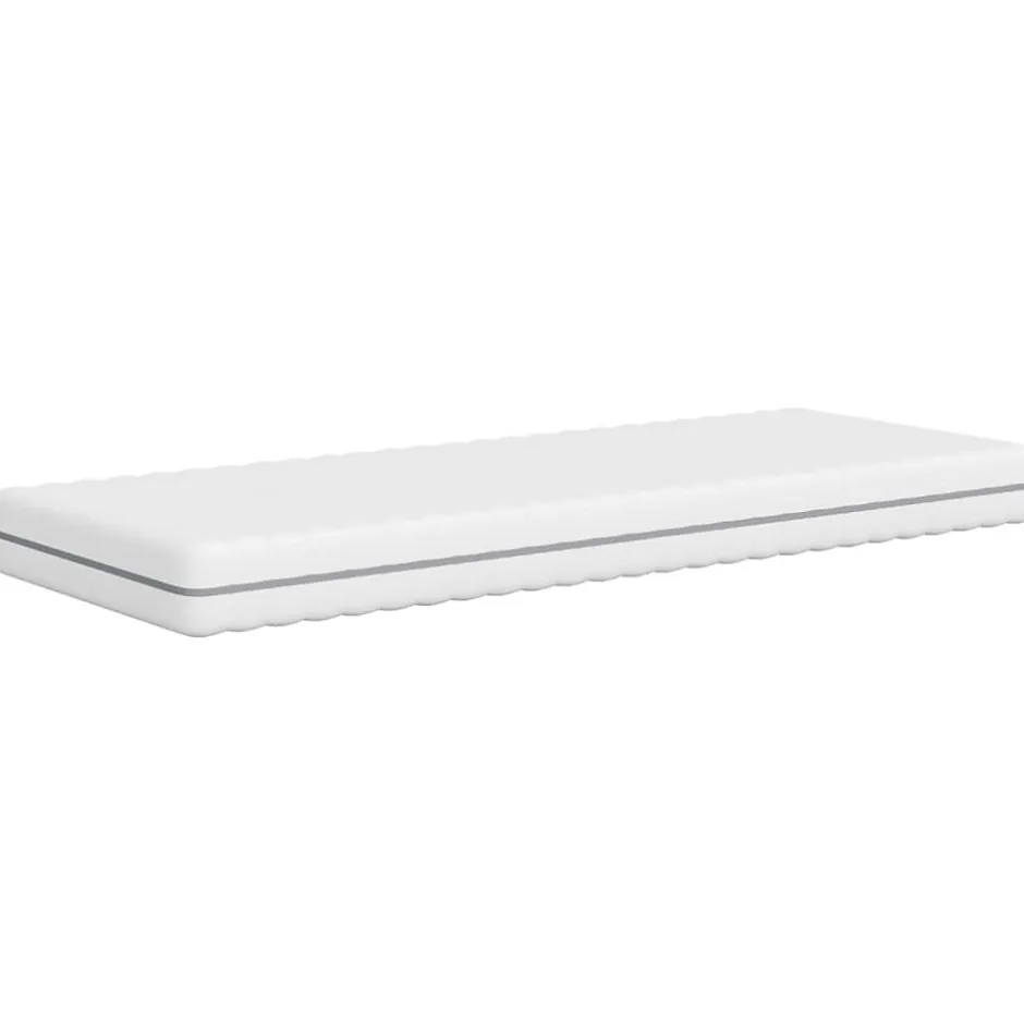 Vidaxl Matelas en mousse moyennement doux 90x190 cm