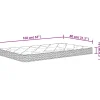 Vidaxl Matelas en mousse pour enfants moyennement doux 80x160 cm Discount