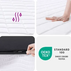 Vidaxl Matelas en mousse pour enfants moyennement doux 80x160 cm Discount
