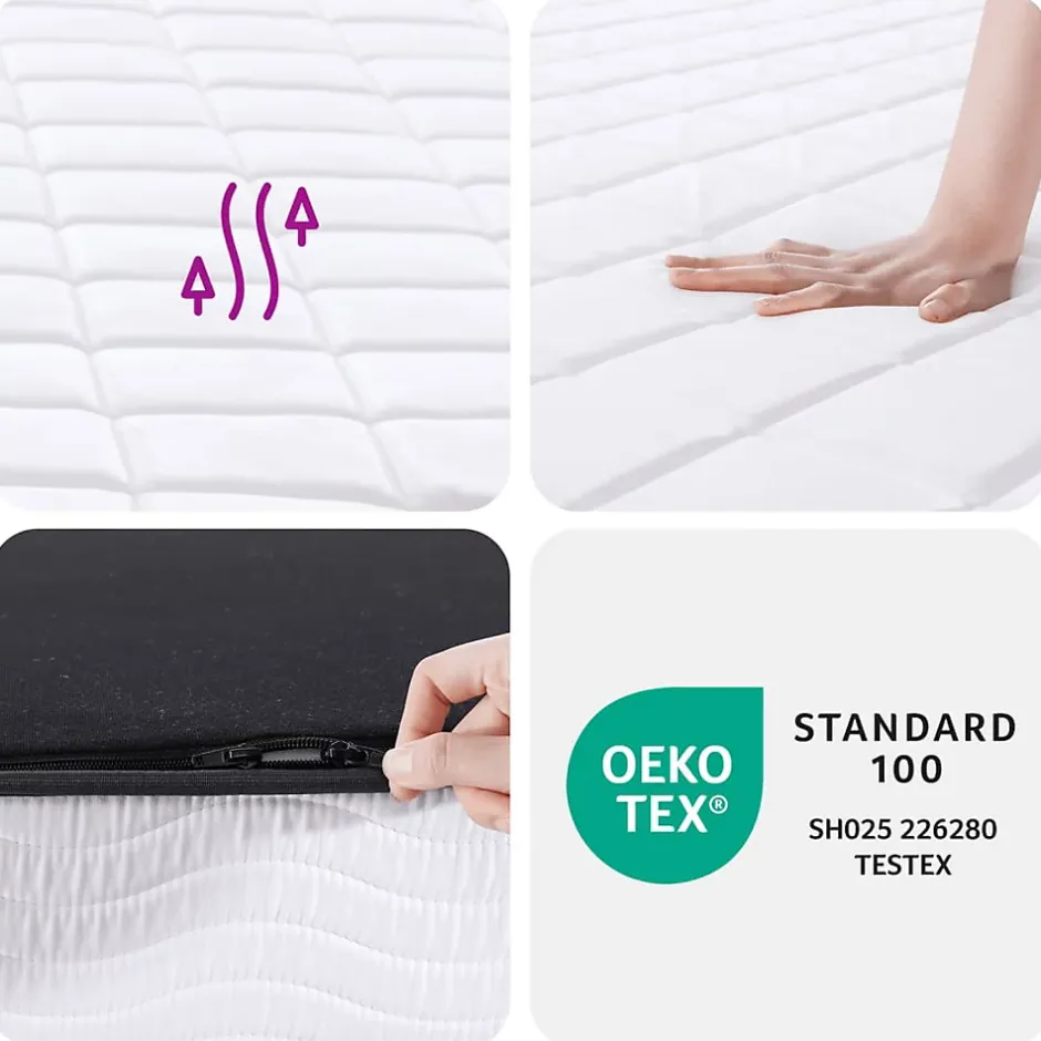 Vidaxl Matelas en mousse pour enfants moyennement doux 80x160 cm Discount