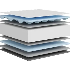 Vidaxl Matelas en mousse pour enfants moyennement doux 80x160 cm Discount