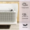 Teeno Matelas en mousse 140x190 cm - 25 cm de hauteur Best