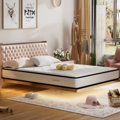 Teeno Matelas en mousse 90x200cm, Épaisseur 22 cm