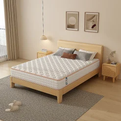 Teeno Matelas en Mousse 160x200cm, Épaisseur 18cm, Matelas Mousse