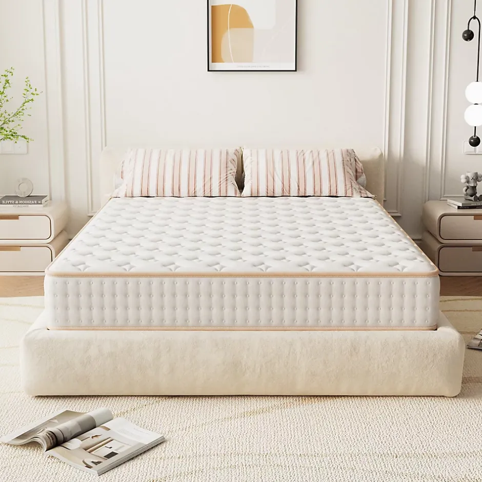 Teeno Matelas en Mousse 140x190cm,Épaisseur 18cm Hot