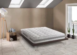 Talamo Italia Matelas enfant 140x200 cm accueil dynamique soutien medium epaisseur 21 cm Non specifie zones housse de matelas