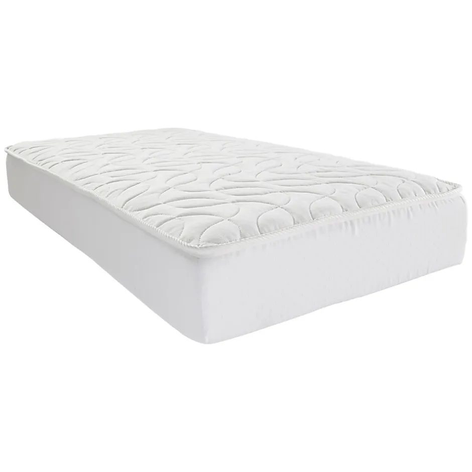 Babysom Matelas Enfant/Bébé Climatisé - 1 Face Été Fraîche et 1 Face Hiver Ouatinée - Anti-acarien - Oeko-Tex - Fabrication française