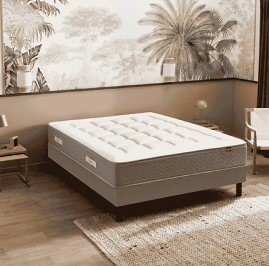 Epeda Matelas LE MAJESTUEUX 90x190 Ressorts