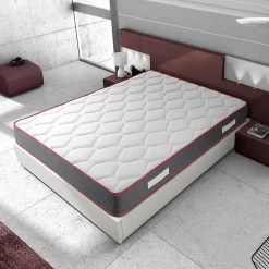 Vs Venta-Stock Matelas Ergo-Therapy 160x200 cm à mémoire de Forme, 18 cm Épaisseur Hot