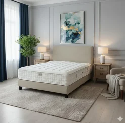 Essenzia Matelas HERITAGE 1200 RESSORTS ULTIME 110x220 Ressorts