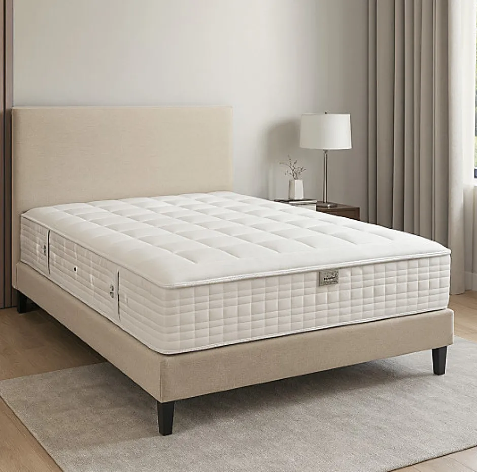 Essenzia Matelas HERITAGE 1000 RESSORTS TRÈS FERME 90x220 Ressorts Hot