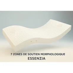 Essenzia Matelas MORPHOZONE 210 Relax 180x190 Latex Hot